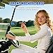 Kingson Magnetic Golf Holder Clip for Golf Cart Aluminum Alloy Stand Clip Hold 30-60 Rings Golf Gifts for Golfers (Bleu)