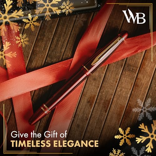 Image of Wordsworth & Black Majesti Luxury Fountain Pen Set for Writing, Medium Nib