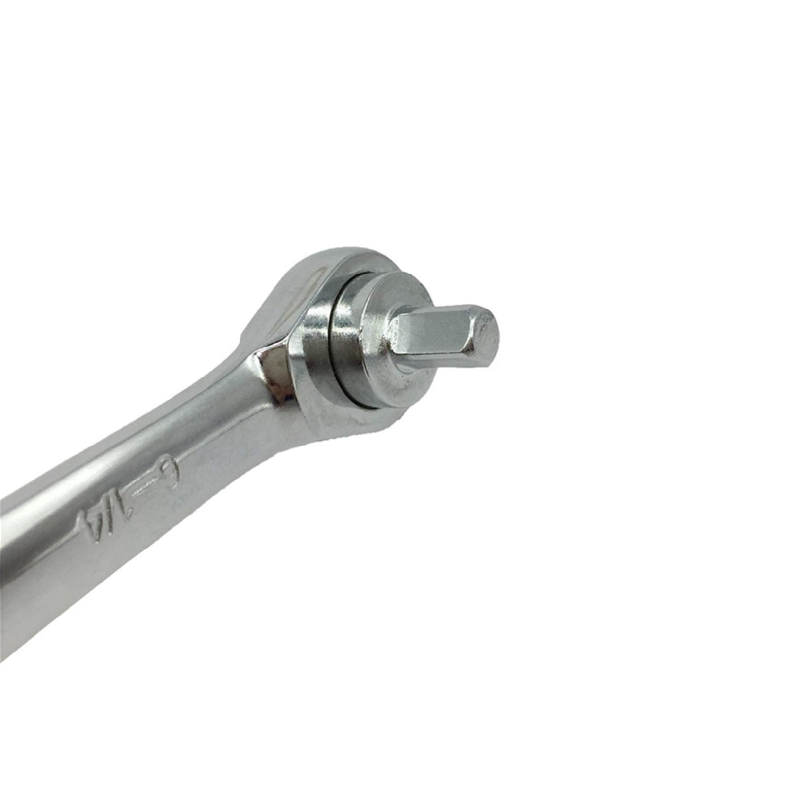Klucze, klucze, klucz grzechotkowy 2 w 1 Klucz nasadowy 1/4" 3/8" Uniwersalny, dwustronny, dwustronny ze stali chromowo-wanadowej 180 mm Powszechnie używane narzędzia dla majsterkowiczów są solidne i