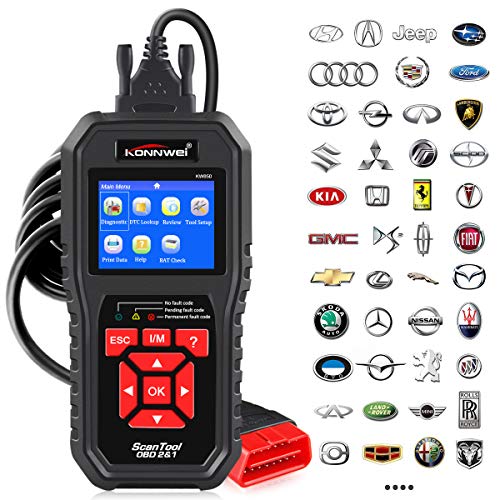 KONNWEI OBD2 Scanner Professional OBD II Auto Fault Code Reader Automotive Check Engine