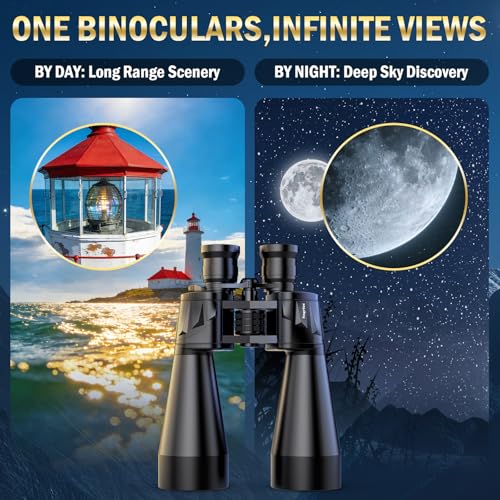 Image of 15x35 HD Binoculars with BAK4 Prism & FMC Optics for Adults | Explore Wildlife, Scenic Landscapes and Outdoor Adventures with Clear Views for Bird Watching, Hiking & Travel