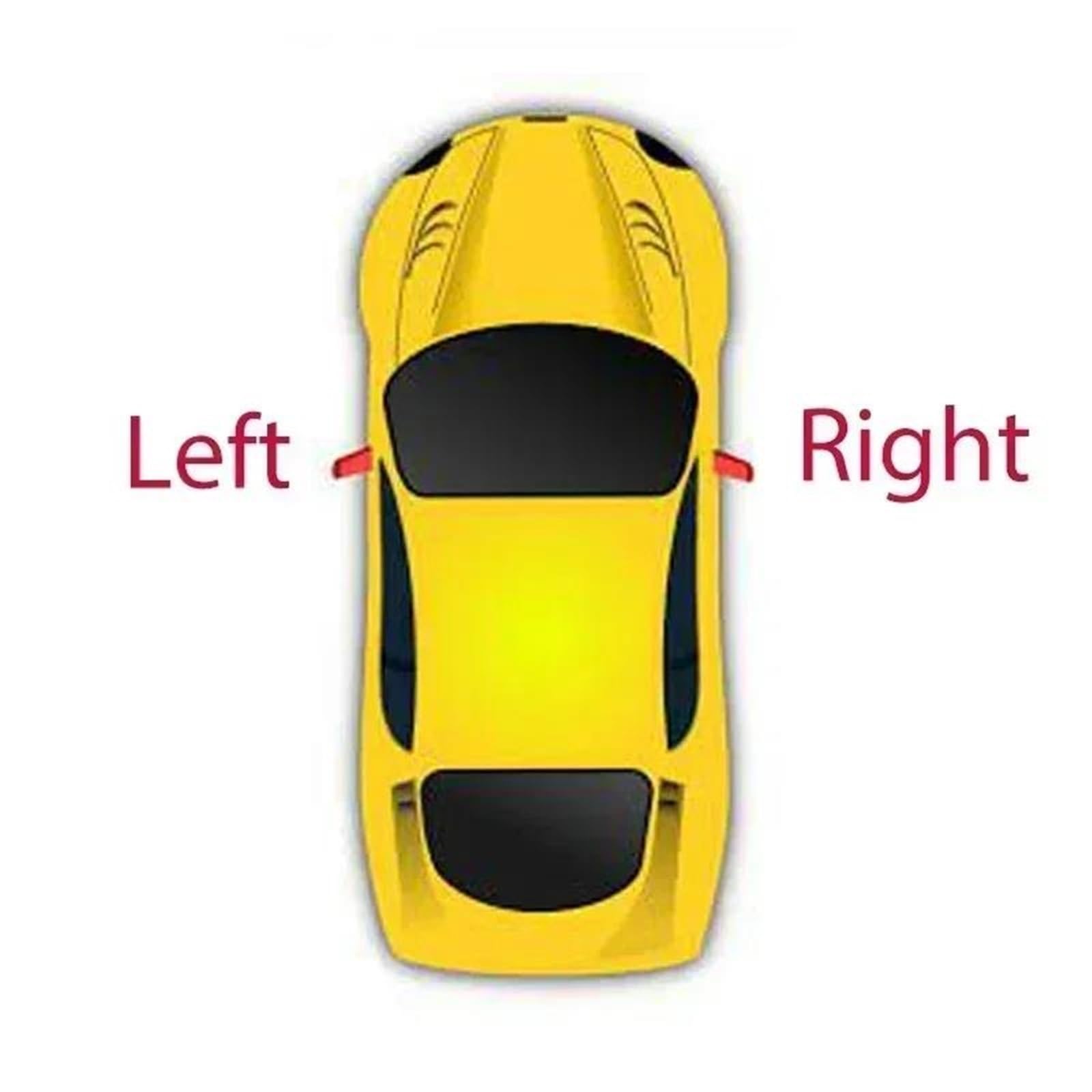 2 Luces Traseras LED Compatibles Con Toyota Corolla 2014 2015 2016 2017 Lámpara Lateral Izquierda Y Derecha Accesorios De Lámpara Inversa (negro