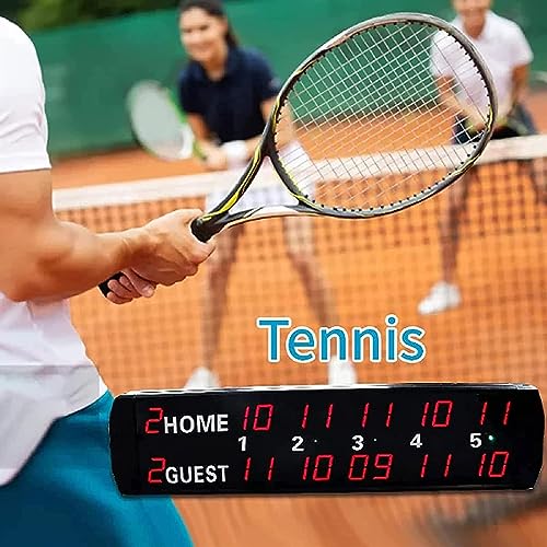 Marcador digital portátil multisport con control remoto miniatura 4