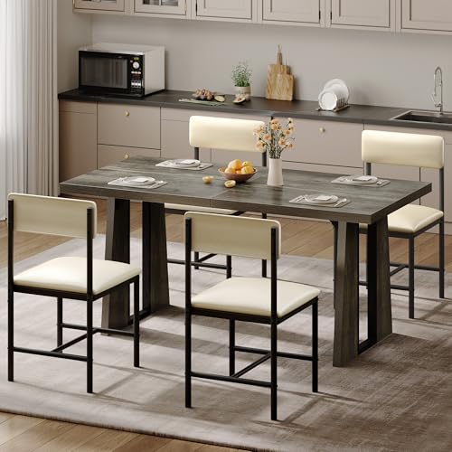 YITAHOME Faux Leather Metal Leg