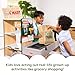 Melissa & Doug, Fresh Mart Pretend Grocery Store, Kids Cash Register with Scanner, Shelves, & Conveyor Belt, Kids Toys for Girls & Boys
