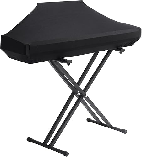 YNester Funda antipolvo para teclado de piano, 61 teclas, elástica, ajustable, para teclado de música y piano eléctrico para bloqueo elástico disponible en Yaxa Colombia