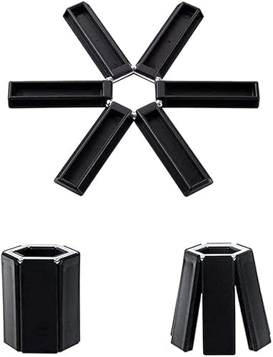 TASDANA Agarraderas para salvamanteles de cocina para platos calientes paquete de 4 soportes para ollas y sartenes resistentes al calor y