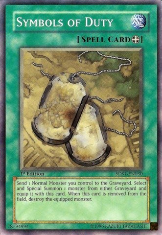 Yu-Gi-Oh! - Symbols of Duty (5DS1-EN030) - 5Ds Starter Deck - 1st Edition