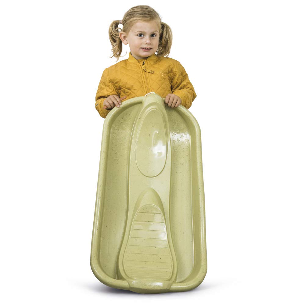 Dantoy Bio-Bobsled Luge écologique pour enfants Vert poussière
