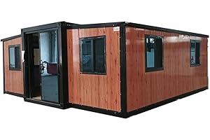 Tiny home kits to build to live in complete: Living Flat Prefabricated Villa