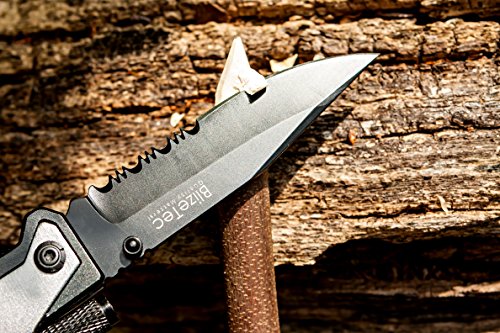 BlizeTec Tactical Survival Pocket Knife
