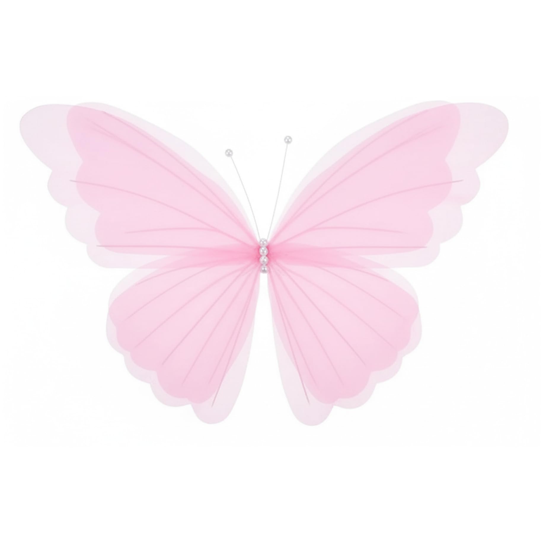 Mariposas grandes con luces de 19,7 pulgadas para bodas y fiestas infantiles