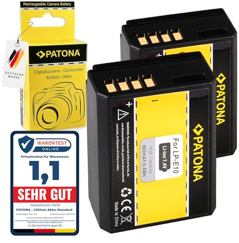 ✅ QUALITÀ CERTIFICATA – Il sistema agli ioni di litio garantisce elevata efficienza energetica e cicli di ricarica ottimizzati. Perfetta per fotografi principianti ed esperti che cercano un'alternativa affidabile all’originale.