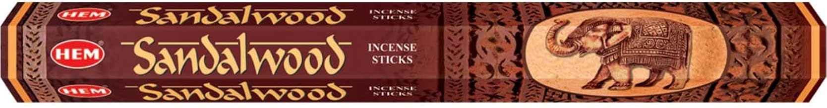HEM - Incense Sticks Sandalwood - (1 x 120 Pieces)