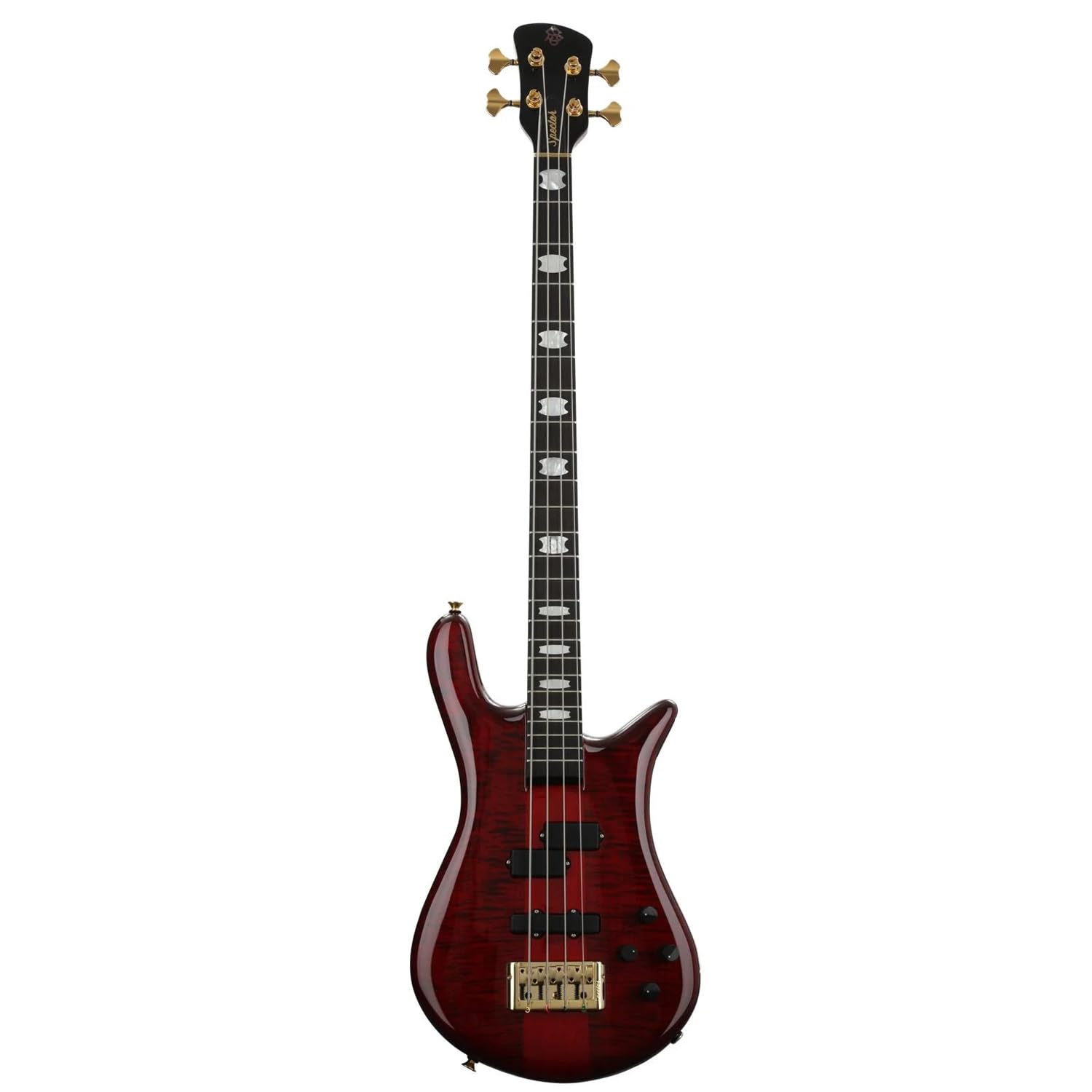 Amazon.com: Spector Euro 4 LT Bass Guitar – Red Fade Gloss