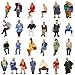 Evemodel P4806 25 pcs All Seated Figures O Scale 1:50 Painted People 2.59-3.28cm or 1.02''-1.29'' Model Railway New