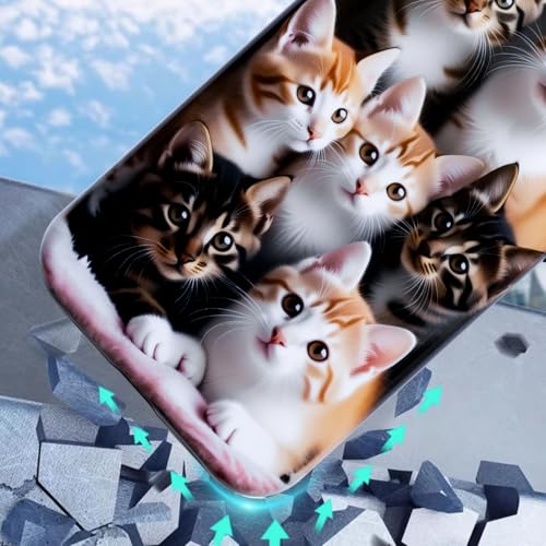 Cadeau coque feilinerheyi1 chats mignons protection double couche - 3