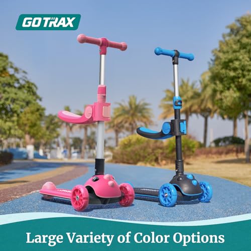 image for Gotrax KS3 Pro Kick Scooter for Kids, One Key Removable Seat & 3 Extra