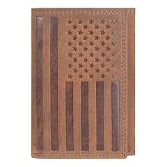 Brown Crazy Horse American Flag Design