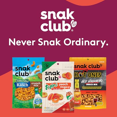 Snak Club Hot & Spicy Ramen Flavored Snack Mix with Peanuts & Cashews, 8 oz | Fiery savory snack mix with crunchy textures for spice lovers, perfect for travel, work, and anytime cravings. - image 7