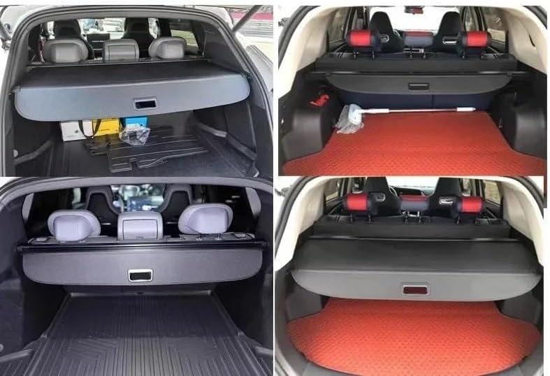 車のトランクカーテンカーゴカバー格納式セキュリティパーティション荷物収納 用 カイエン E2 92A 2011-2018 リア ラゲ