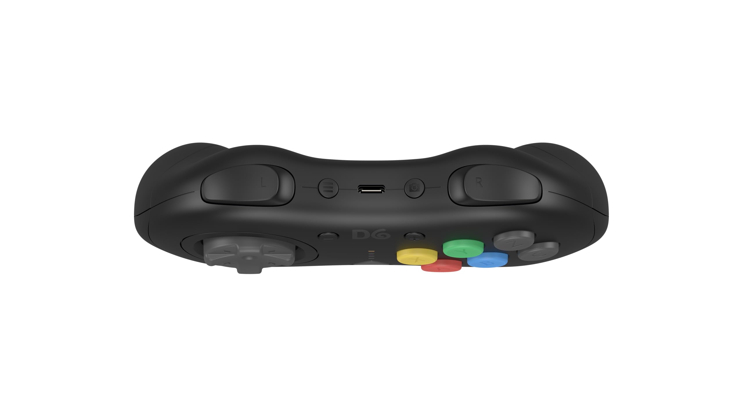 Retro Fighters D6 Dreamcast Wireless Controller for Switch/PC/Dreamcast, Black