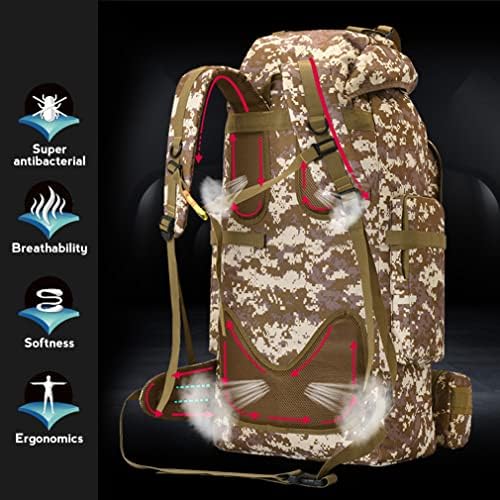 SPAHER Military Rucksacks for Men 100L Rucksack Trekking Rucksack Military Backpack Army Bag Tactical Backpack Assault Daypack Backpack Camping Hiking Rucksack Army Molle for Outdoor Sports