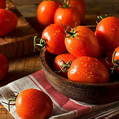 Purely Organic Products Purely Organic Tomato Seeds (Roma) Approx 90 Seeds Certified Organic,Non-Gmo,Open Pollinated,Heirloom,Usa Origin #TOP4