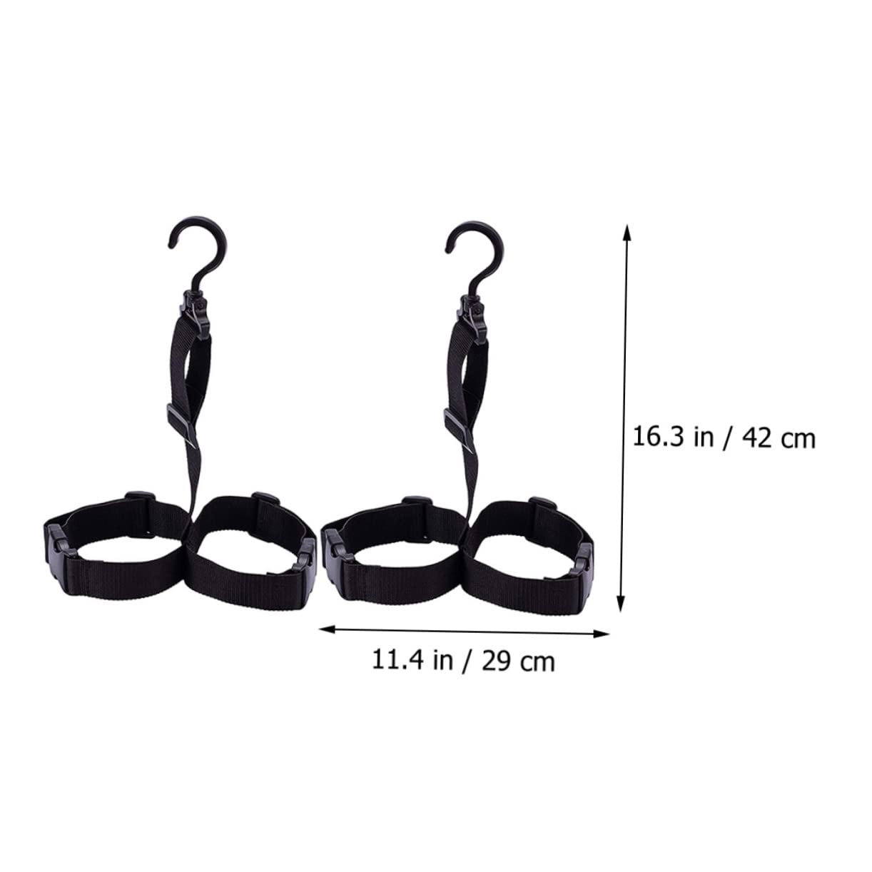 Cintre pour Cuissardes Sangle Réglable Étendoir Boucles Plastique Support De Séchage pour Waders
