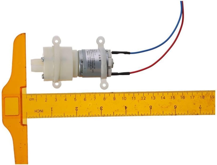 Self Priming Diaphragm Fresh Water Transfer Pump 1.3LPM, Replacement DC 12V Pump for Ice Maker, Water Dispenser