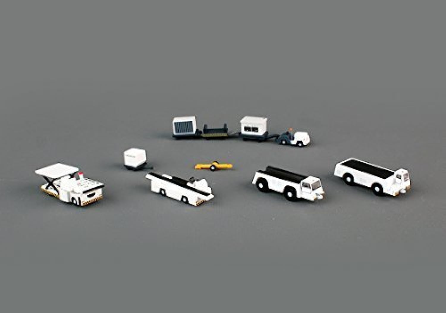 Airport Support Equipment Set of 10 Pieces Gemini 200" Series Diecast Models by GeminiJets