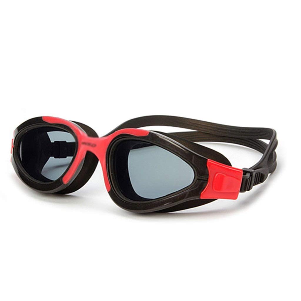 Occhialini da Nuoto, occhialini da Nuoto Senza perdite di Protezione Anti-Nebbia UV Lenti Trasparenti da Triathlon, occhialini da Nuoto, Custodia for Unisex Adulto Uomo Donna(3-Pack)