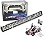 iJDMTOY Behind Grille 30-Inch LED Light Bar Kit Compatible with 2014-22 Toyota 4Runner, Includes (1) 180W High Power LED Lightbar, Inside The Grill Mounting Brackets & On/Off Switch Wiring Kit