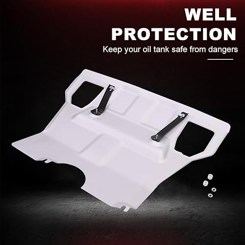 Miniatura 3 de NUBEHONE Placa de deslizamiento delantera apta para Tacoma Toy 2005-2015 OTA Engine Splash Shield debajo de la bandeja de reemplazo de placa