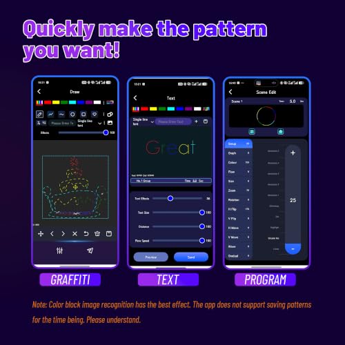 Image of DJ Laser Light with App Control, 3D Animation Laser Projector for Party, Supports Custom Drawings, Text Playback, Personalized Programming, Sound Activated Laser Machine for Stage, Disco, KTV, Bar