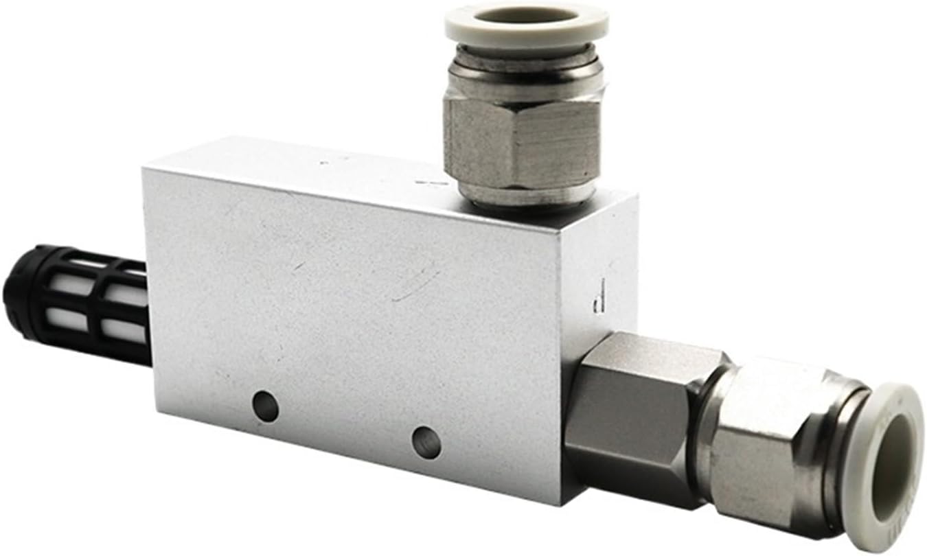 Vacuum Generator Air Exhaust Ejector Pressure Pneumatic ACV CV-10 15 20 25 Negative Control Valve (Color : 10 w 8 Fitting)