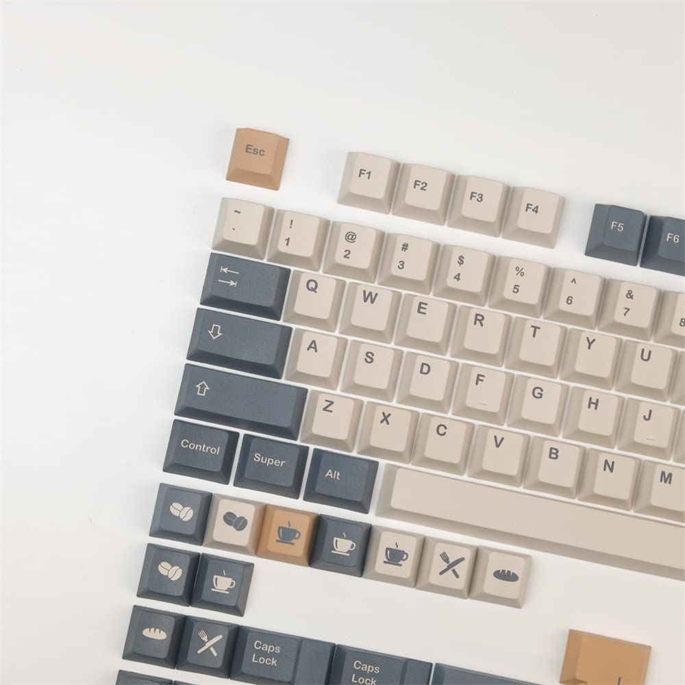Amazon | GMK コーヒーキーキャップ 140キー フルセット メカニカル 