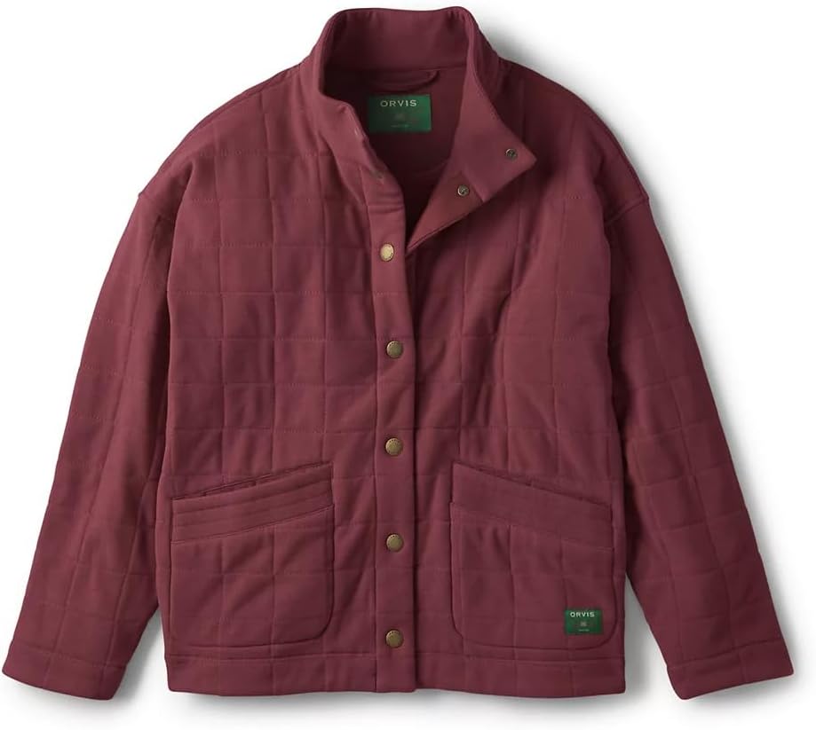 Orvis Women's Outdoor Quilted Snap Sweatshirt