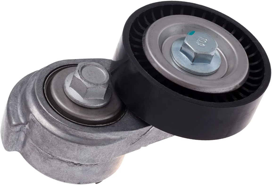 AUQDD 38196 Belt Tensioner and Pulley Assembly (Location:Air Conditioning,For V8-5.7L) Fit For 98-02 Chevy Camaro,97-04 Corvette /98-02 Pon-tiac Firebird,04-06 GTO (12560345 419-317 12555425)
