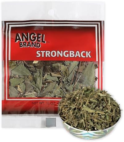 Amazon.com : Angel Brand Jamaican Strongback Herb 0.25 oz Pouch ...