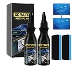 Scratch Removal Wax, 2PCS Schneller Kratzerentferner für Autos, Autolack Reparatur Polieren Paste,...