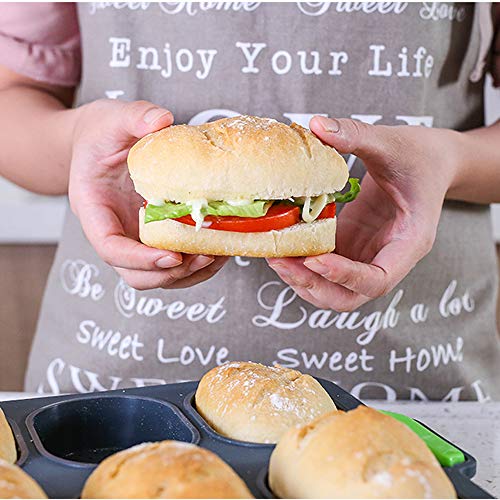 Pdjw Loaf Pan,8 Cavities Silicone Baking Pan, Bread Pans For Baking, Non-Stick Easy Clean French Bread Mold, Pefect Bread Baguette Pan For Various Types Of Homemade Baking #TOP6
