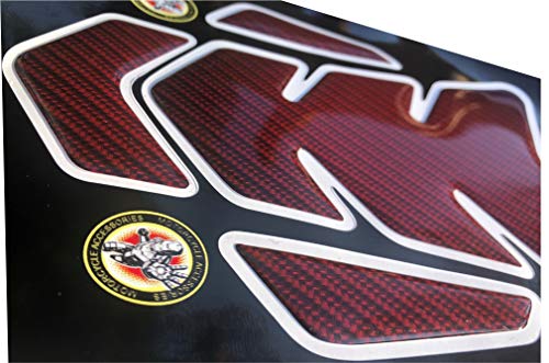 Otoliman 3D Motorcycle Vinyl Gel Gas Tank Pad Protector Decal And Sticker Tankpad. (New Generation Silicone-Based Adhesive) #TOP1