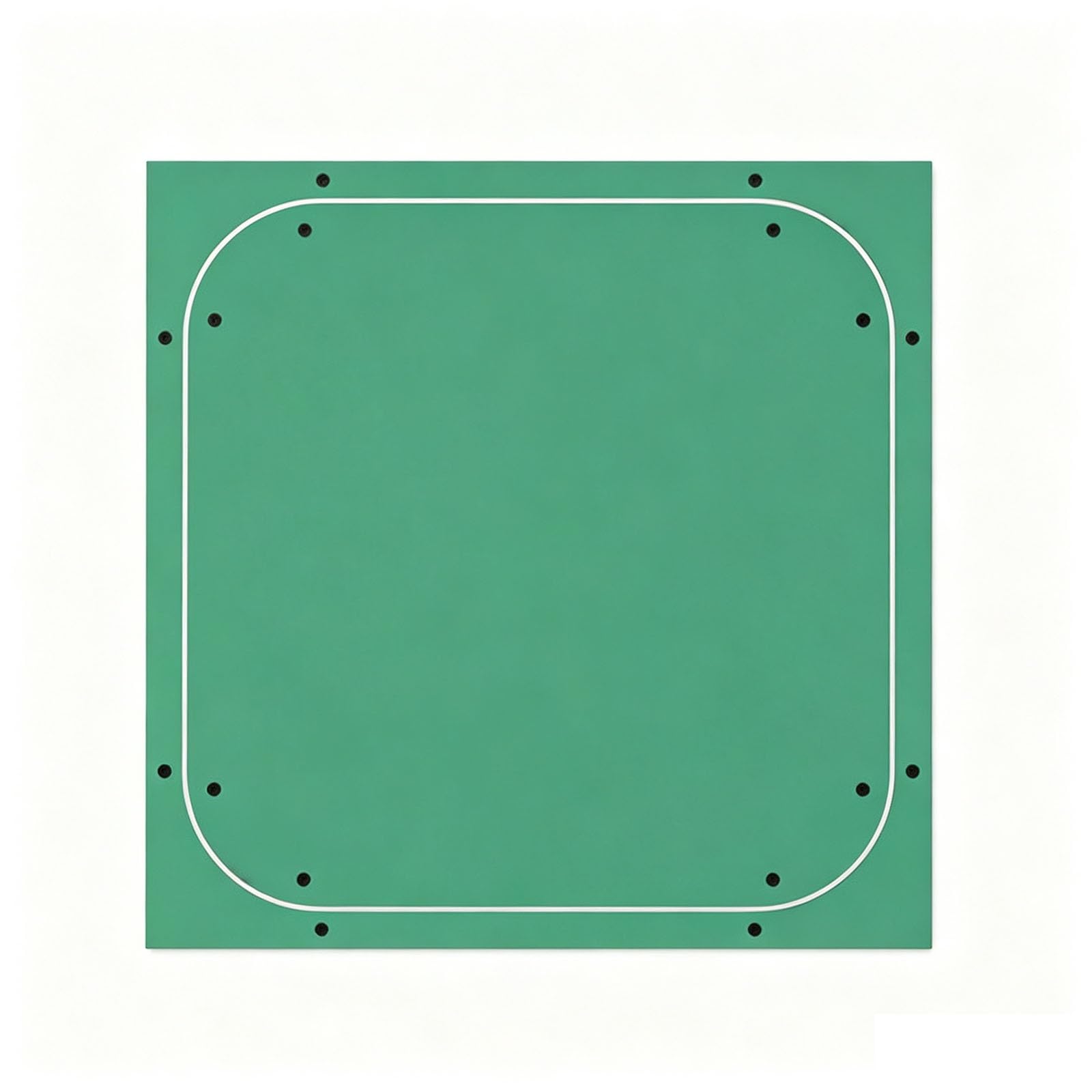 Panel de Acceso for Paneles de Yeso con Esquinas Redondeadas, Trampilla de Yeso con Marco de Aleación de Aluminio, Placa de Cubierta de Inspección de Plomería(40cm/15.7in)