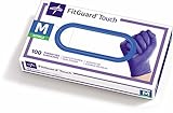 Medline FitGuard Touch Nitrile Exam Gloves, 1000 Count, Medium, Powder Free, Disposable, Not Made with Natural Rubber Latex, Excellent Sense of Touch for Medical Tasks, Durable for Household Chores