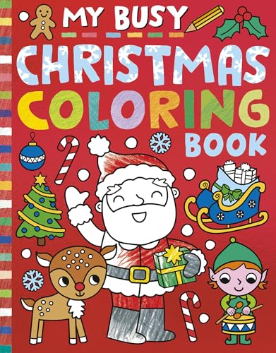 My Busy Christmas Coloring Book (My Busy Coloring)