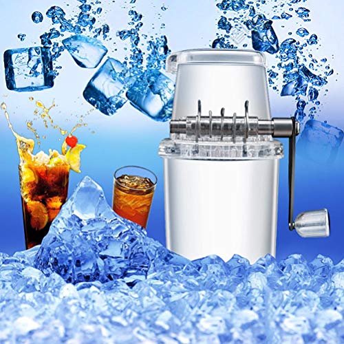 HAOXU Handmatige Ice Crusher,Draagbare Hand Crank Handleiding Huishoudelijke Ijs Scheerapparaat Slushie Maker Keuken… - Image 4