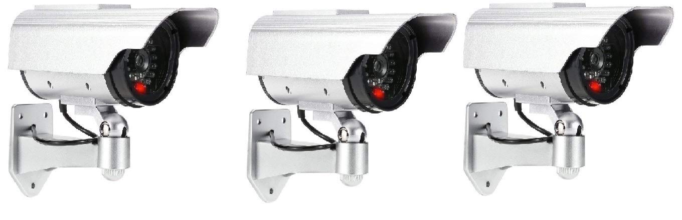 Drake LED Dummy Security Camera Realistic Look CCTV Fake Bullet Camera Dummy Camera (3)-picture-31