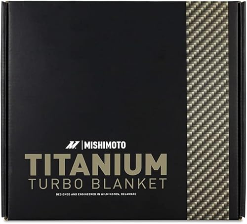 Miniatura 4 de Mishimoto MMTB-DMAX-01 - Manta turbo de titanio, compatible con ChevroletGMC 6.6L Duramax 2001-2004