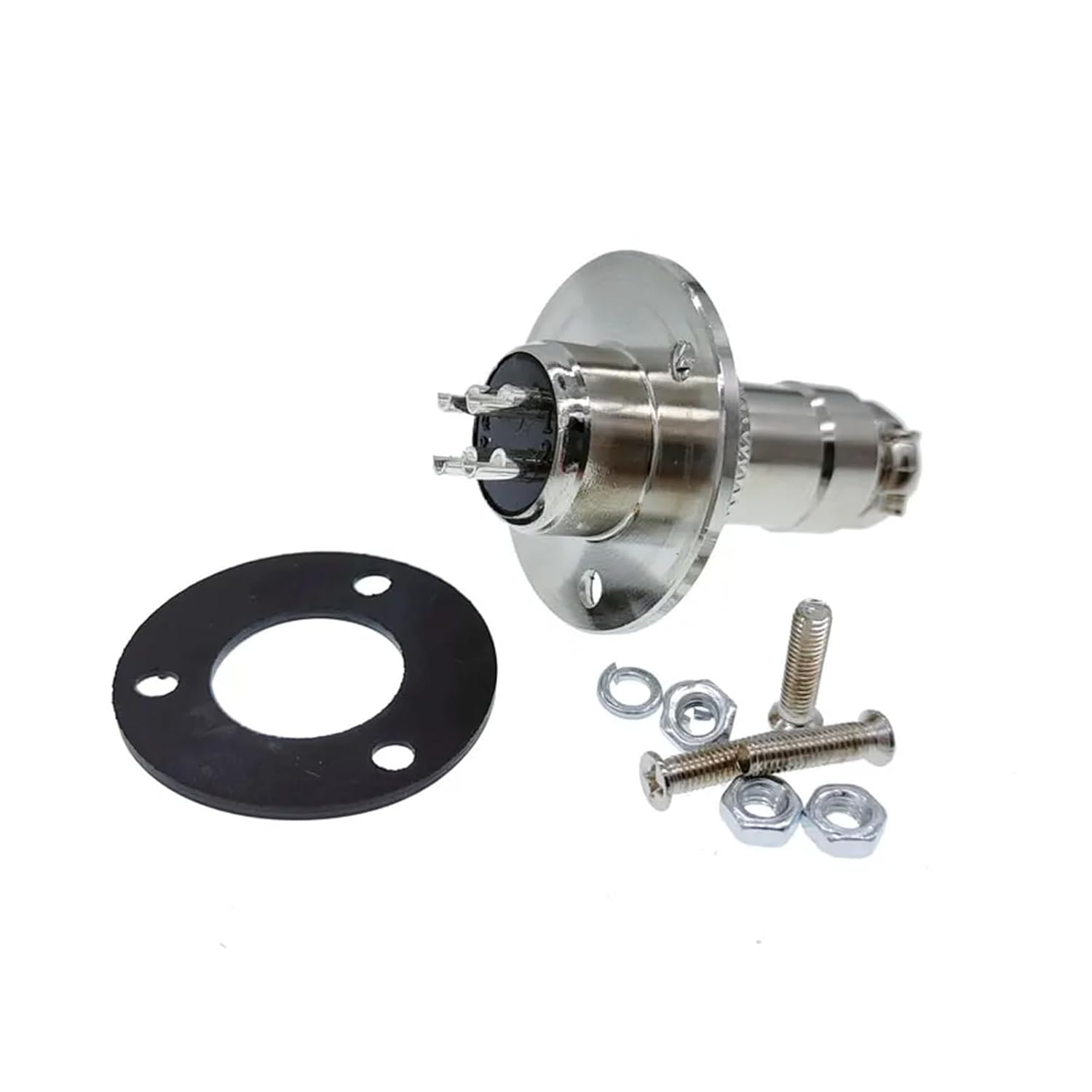 GX16 flange 3-hole fixed plug socket 2pin 3pin 4pin 5pin 6pin 7pin 9pin 10pin circular connector(3P)